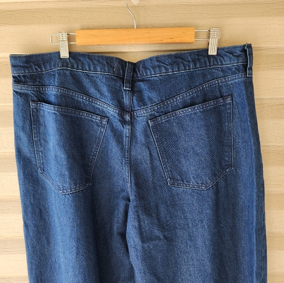 Abercrombie and Fitch wide leg plus size jeans size 16 - Picture 6 of 12